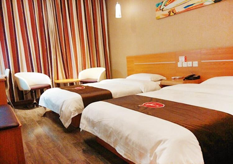 Thank Inn Chain Hotel Shanxi Shangluo Shanyang Nanxin Street ภายนอก รูปภาพ