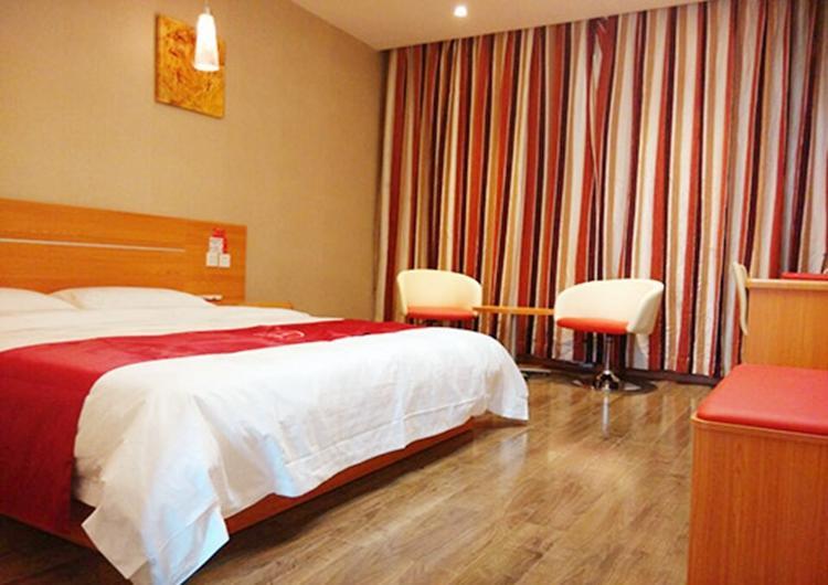 Thank Inn Chain Hotel Shanxi Shangluo Shanyang Nanxin Street ภายนอก รูปภาพ
