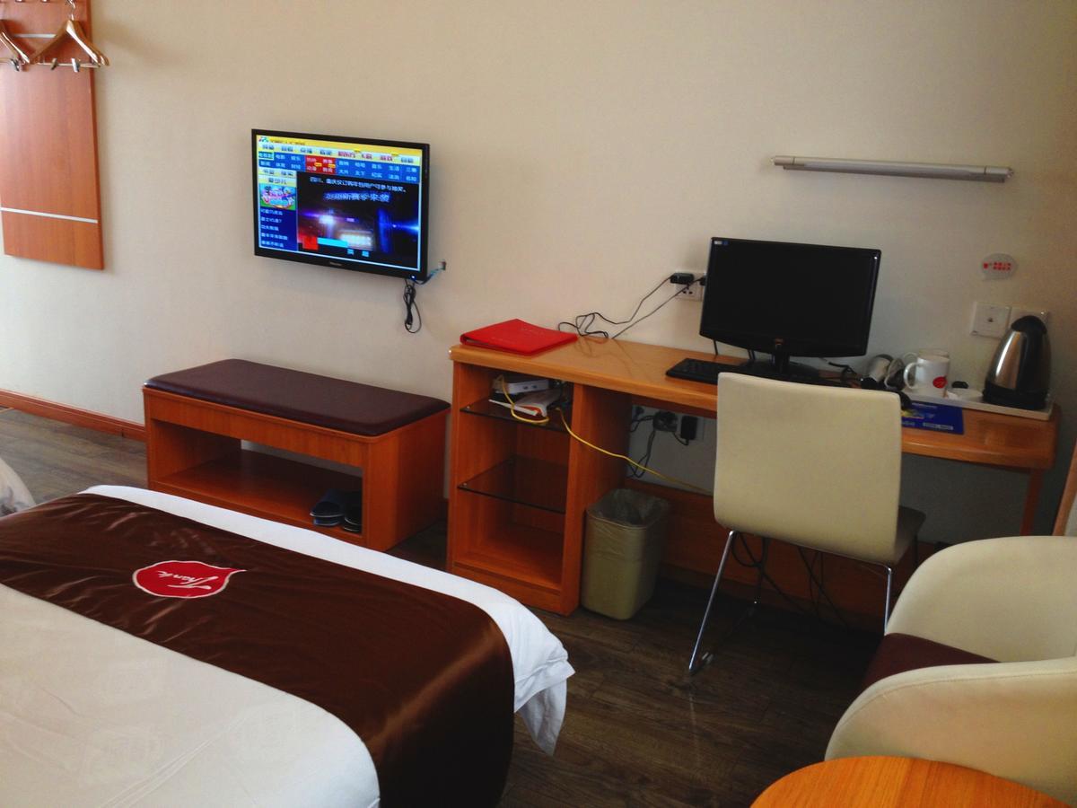 Thank Inn Chain Hotel Shanxi Shangluo Shanyang Nanxin Street ภายนอก รูปภาพ